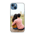 Custom Personalized iPhone 13 Hard Case – Photo & Name