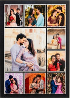 Premium Multi-Photo Collage Frame 13x10" – Wall Mounted