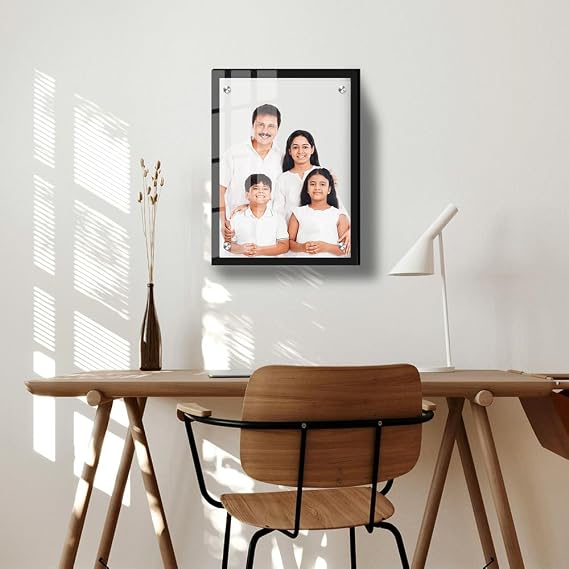 Customized Clear Acrylic Photo Frame 12x9" – 5mm Thick