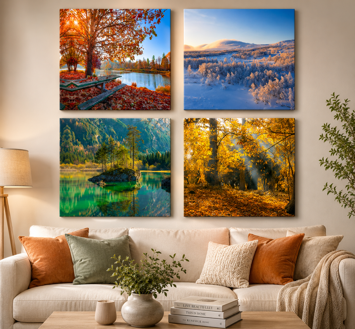 Four Seasons Wall Art