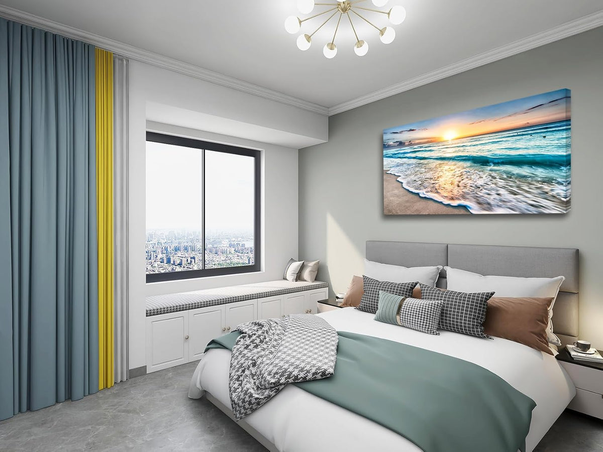 Beach Sunset Wall Art