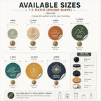Custom Business Logo Stickers – Waterproof Vinyl Labels