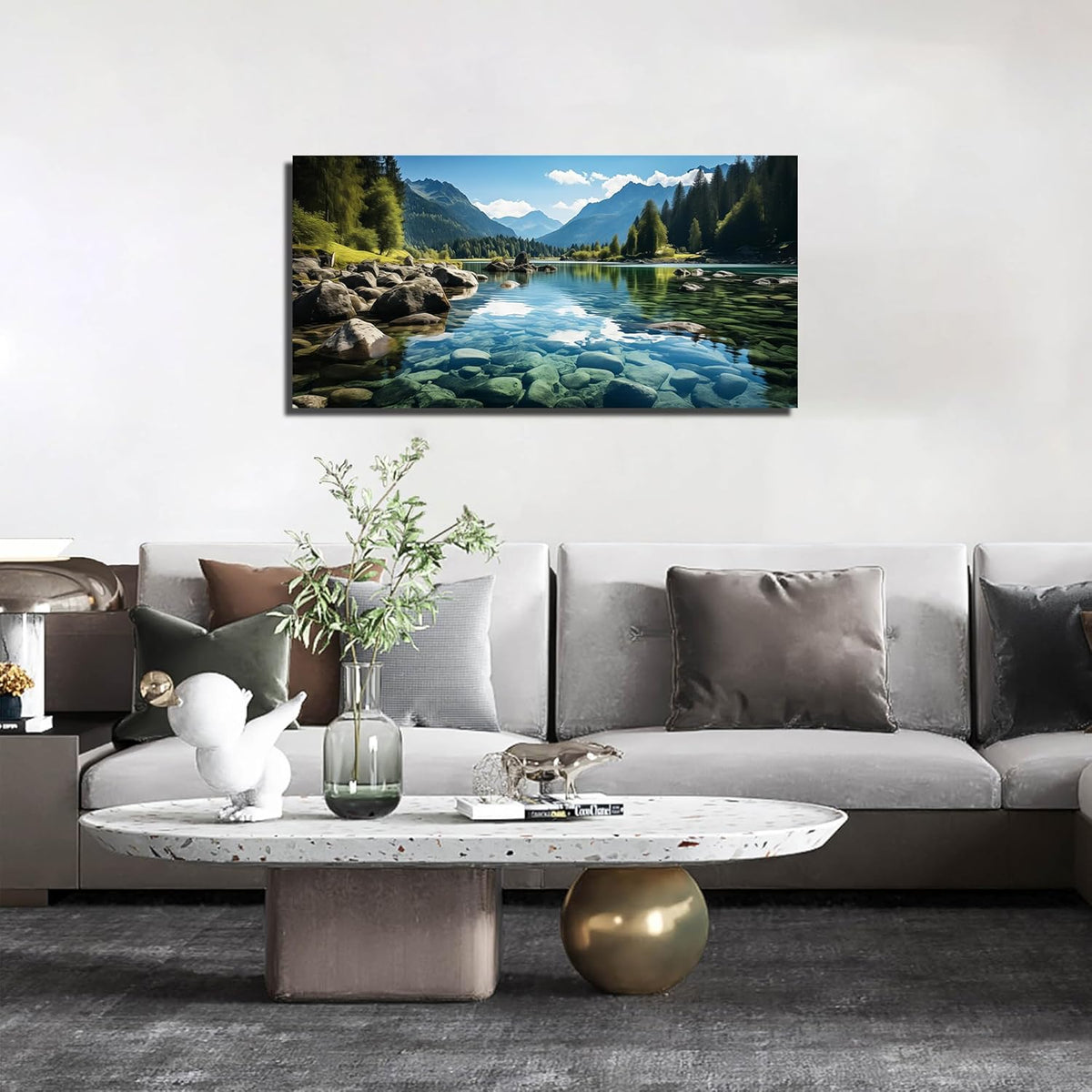 Mountain Lake Wall Art