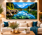 Mountain Lake Wall Art