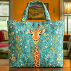 Personalized 3D Printed Quilted Tote Bag