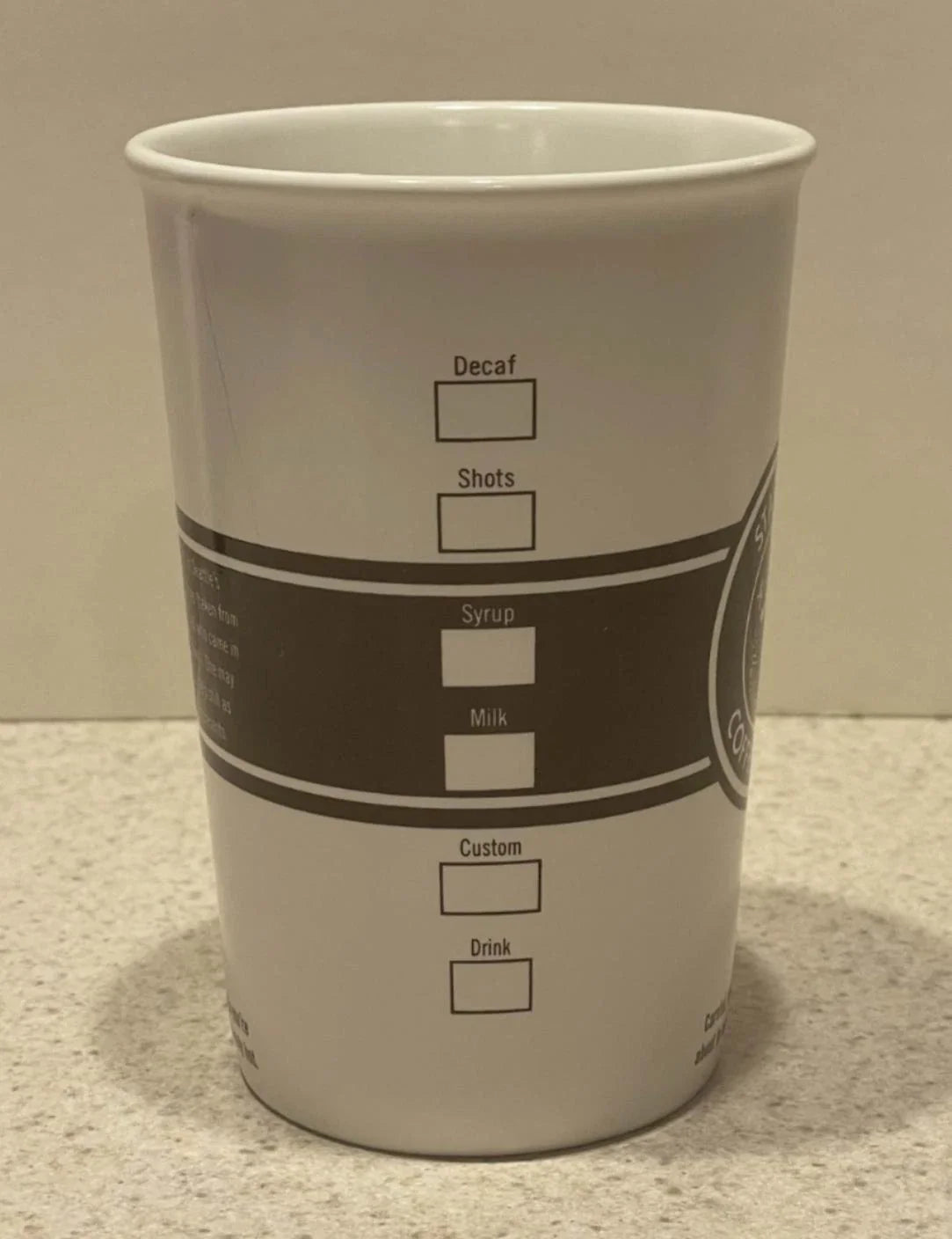 Vintage Starbucks Coffee & Tea Mug