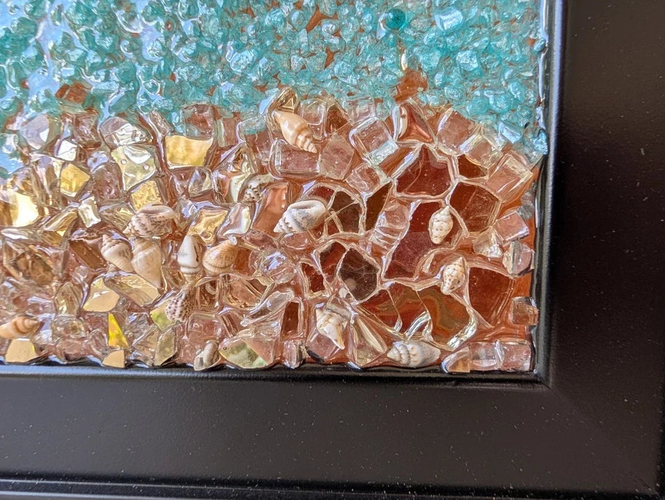 Beach Resin Wall Art