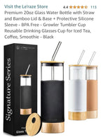 Glass Tumbler Cup